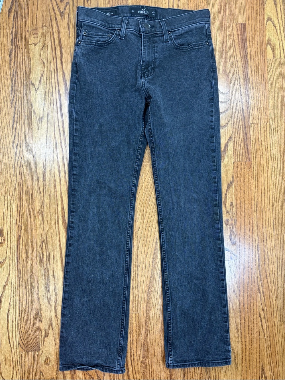Hollister Boot Epic Flex Dark Gray Jeans (29)